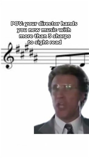 Lets stick with a 3 flat/sharp maximum, thanks. #band #bandtok #bandtiktok #bandkids #orchestrakids #keysignature #musiceducation #banddirector #bandteacher #sightreading