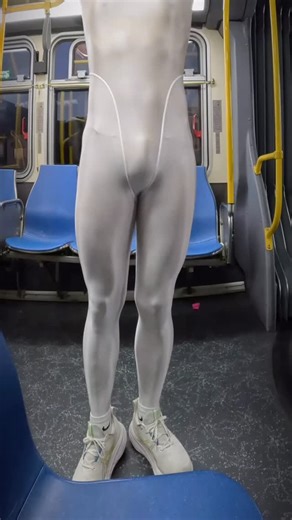 James on Instagram: "After the clocks turned this weekend, days are getting shorter. Went out and about in public transportation. Very chilly as the sun goes down so wore a #whitelycra #amoresy #lycrasuit #bodysuit and a @body.wrappers #thong #dancebelt for support and to keep everything in place. The shimmering #sliktex was amazing under light in the dark. Bus was crowded with evening commuters . Nobody was bothered by the #bodysuit since it’s an active city. Love it. What is your experience or