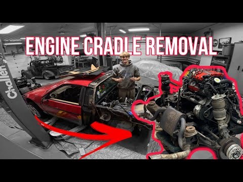 Removing The Engine Out of My Pontiac Fiero