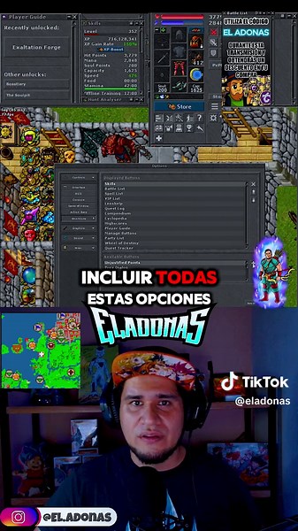 Novedades del Widget de Tibia para Nuevos Jugadores