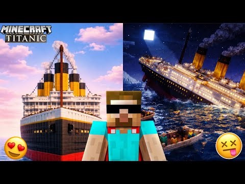 I Became the Titanic Captain in Minecraft… It SANK!
