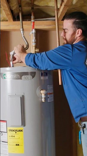 Quick water heater replacement using SharkBite