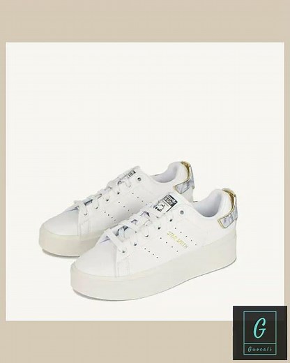 Women Sneakers - Platform Low-Top Sneakers Shoes
