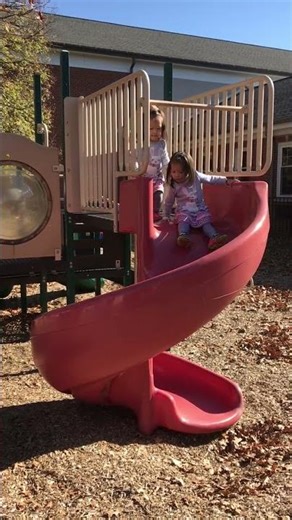 Sliding down a spiral for the first time is an unforgettable experience.