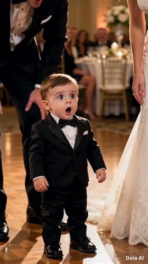 Mini Gentleman Makes His Move 🥹🎩