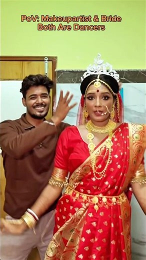 When We Both Are Dancers 🥰🙈 #makeup #dance #fashion #art #shorts #viral ‪@Creativesamratofficial‬