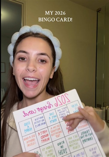 place your bets on what you think I WON’T accomplish!!!!!!!!!! #newyear #goals #resolution #2026 #bingo