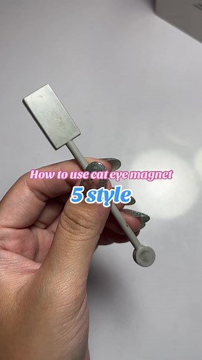 Cat Eye Magnetic Gel Nail Tutorial