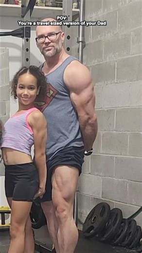 Travel sized version of Dad #twins 💪😂💕