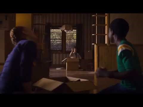 Lucas and Max makes fun of Dustin