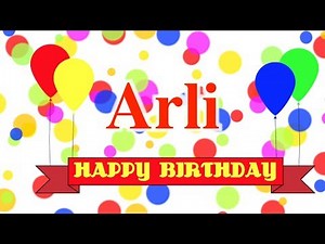 Happy Birthday Arli Song