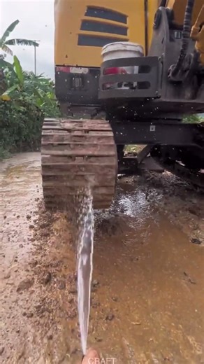 Excavator Track Washing