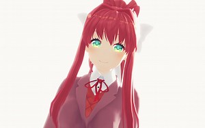 【MMD】Small talk【Monika】