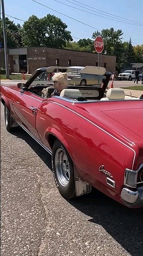 1969 Mercury Cougar at Gearhead Get together car show #classical #mercurycougar #shorts