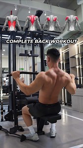 A Complete Back Workout – Built on 4 Key Moves1️⃣ Cable Straight-Arm Pulldown – Isolates the latissimus dorsi (especially the lower fibers) while minimizing biceps involvement. Keeping the arms extended focuses the movement entirely on lat contraction, improving mind–muscle connection.2️⃣ Seated Wide-Grip Row – Develops mid-back thickness by targeting the middle lats, rhomboids, and mid–lower trapezius. The wide grip increases horizontal pulling activation for a denser, stronger back.3️⃣ Wide-Gr
