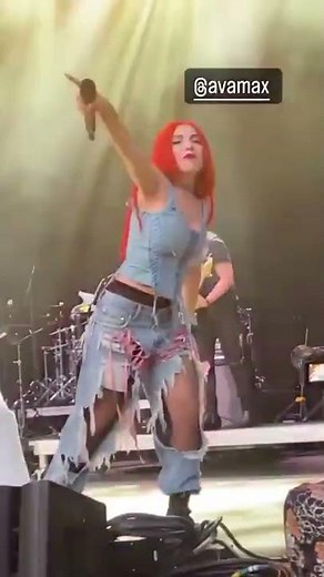 Ava Max Performing Sweet But Psycho Live At WNCISummerInTheCity