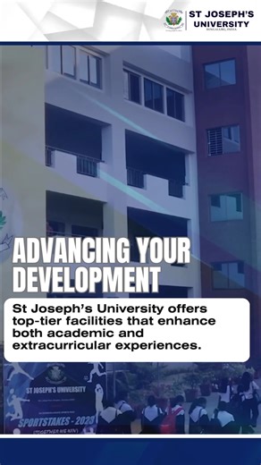 Admissions Open at St Joseph’s University! Advance your Development with top-tier facilities designed to elevate your academic journey and enrich your extracurricular experiences. Unlock a world of opportunities at St Joseph’s University — Where Excellence Meets Growth! Admissions Open Apply Now: admissions.sju.edu.in Contact Us: 08022274079 #StJosephsUniversity #AdmissionsOpen #SJU #AdvanceYourDevelopment #AcademicExcellence #FutureReady #UniversityLife | St. Joseph's University