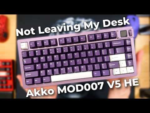 My Favorite Aluminum Case Keyboard Yet! Akko MOD007 V5 HE Review