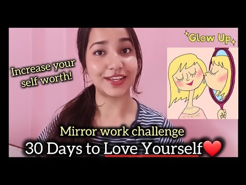 Mirror Work Challenge for Glow Up | Build Self-Worth in 30 Days