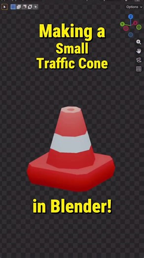 Blender Traffic Cone Tutorial