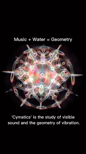 Robert Edward Grant on Instagram: "Cymatics is the study of visible sound and vibration, often demonstrated through the use of a cymatics machine. When sound waves are introduced to a medium, such as water or sand, the vibrations can cause geometric patterns to form. One of the most striking patterns that can be observed through cymatics is the hexagonal pattern. Hexagonal patterns are formed when the frequency of the sound waves is such that the wavelengths of the waves fit perfectly within the