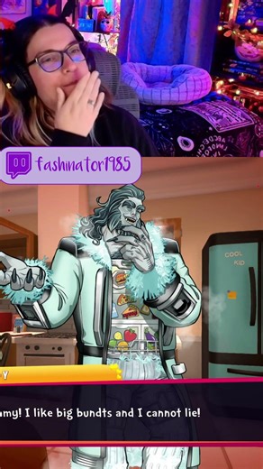 Why does my fridge look cuddly? #twitchstreamer #gaming #dateeverything