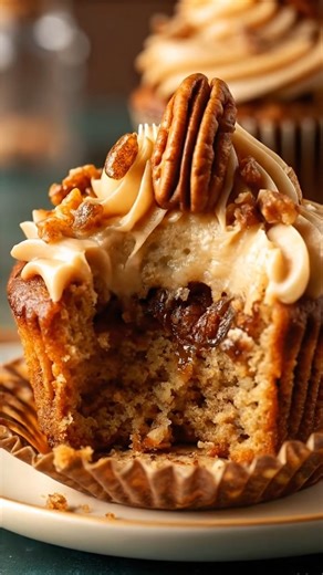 🧁 Pecan Pie Cupcakes | Cozy, Buttery & Southern-Sweet 🍰 These cupcakes taste like the holidays wrapped up in one perfect bite. The smell alone takes me back to fall afternoons when pecan pies cooled on the counter and everyone kept sneaking tastes. #recipe #strawberry #cakedesign #cake #dessert #newyear #fblifestyle | Sweet Magic Recipes