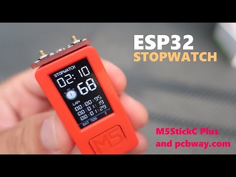 How to make stopwatch - M5Stick and Arduino IDE