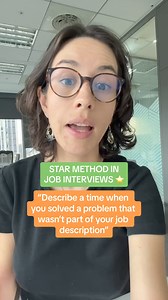 How to answer “Describe a time when you solved a problem that wasn’t part of your job description” using the STAR method ⭐️ 🔸More STAR method interview questions and answers here: resumegenius•me/star-method #interviewtips #jobinterview #interviewquestions #jobsearchtips #careeradvice | Resume Genius