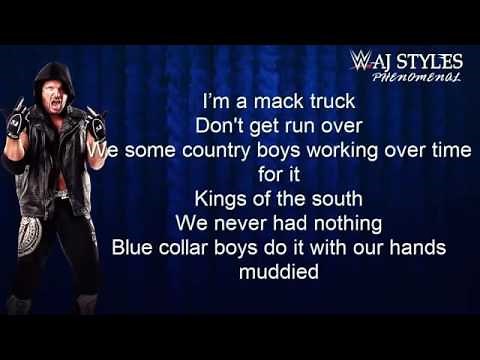 AJ Styles phenomenal Theme Song 2016 Lyrics