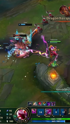 FIDDLESTICKS GETS NOCTURNE HELP YONE MID #leagueoflegends #shorts #gaming #games