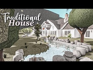 Traditional Lake House Roblox Bloxburg Speedbuild 300k
