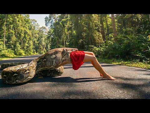 Brave Rescue Team Miraculously Saves a Woman Swallowed by a Giant Python