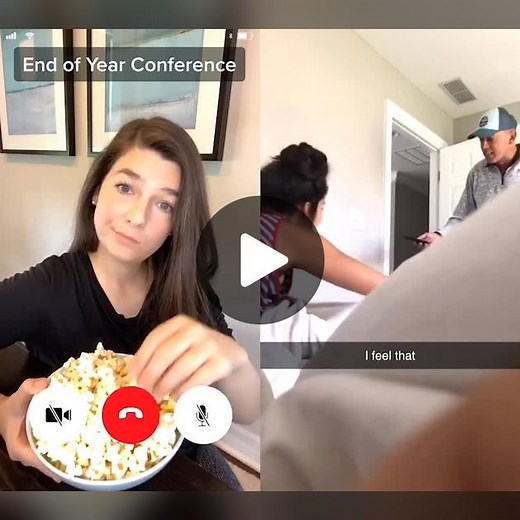 POV: You’re the Zoom app and this family forgot to “Leave Meeting” after the teacher conference before talking to their child #duet with @sydevelynbby