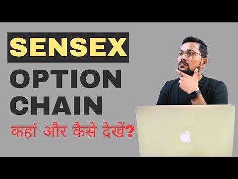 How to View Sensex option chain ?