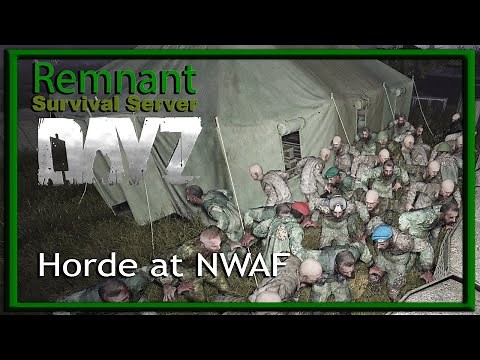 MASSIVE HORDE at NWAF - DayZ Standalone