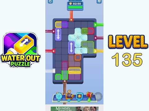 Water Out Puzzle Level 135 Walkthrough Solution