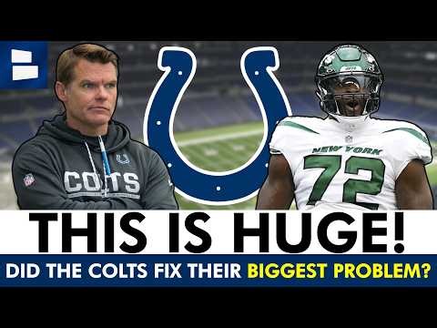 Did The Indianapolis Colts FINALLY Fix Their Biggest Problem?