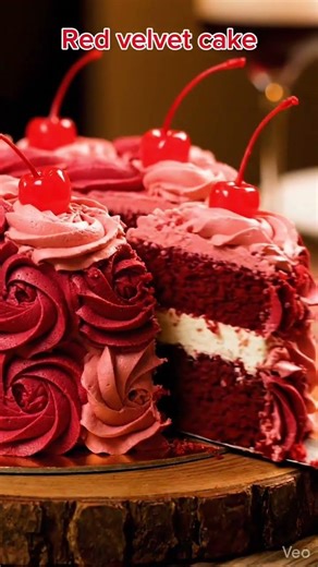 Red velvet cake 🎂 #asmr #relaxing #oddlysatisfying #aiasmr #asmrvideo #asmrsounds #viral