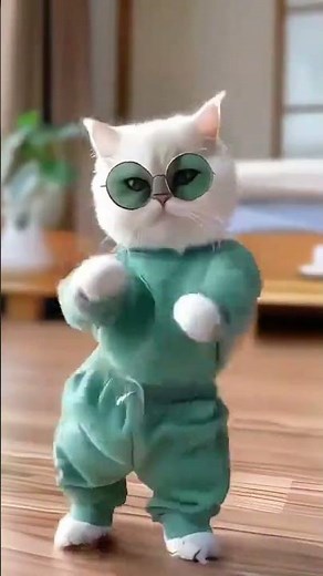 Olimah Aah funny cat dance challenge