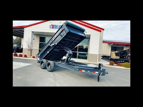 Iron Bull DWB714-14K Dump Trailer Walkaround