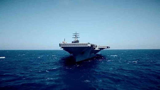 Destruction of the USS Oriskany aircraft carrier