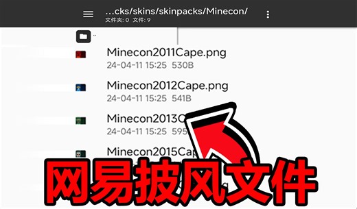 网易我的世界披风文件曝光！竟然早有准备？