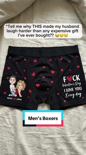 Funny Personalized Boxers for Him - Gifts That Make Him Laugh