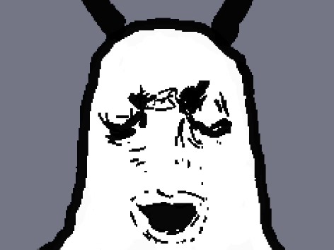 因打不过决心鱼而伤心的Napstablook...