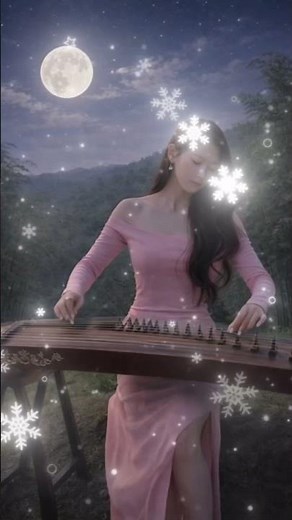 Moonlit Guzheng in Bamboo Hills 🌕 | Deep Healing Chinese Music (Suno AI)