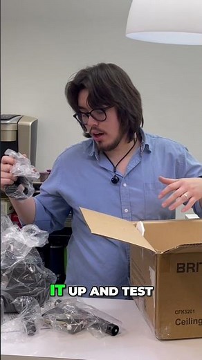 Silent Motor & LED Lights Easy Assembly Test! #amazonfinds