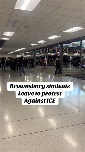 Brownsburg Students Protest Against ICE in Indiana