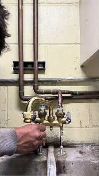 Stop That Leak! Easy Utility Sink Faucet Replacement