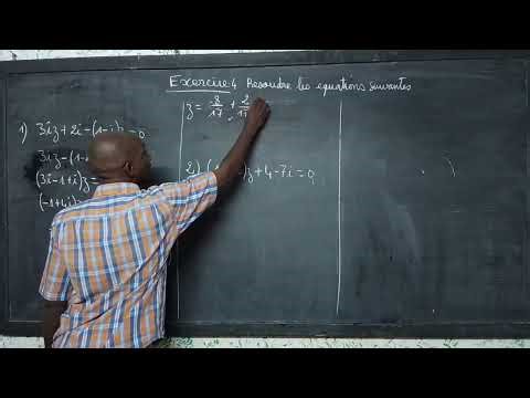 BAC scientifique : exercice corrigé N 4 sur les nombres complexes